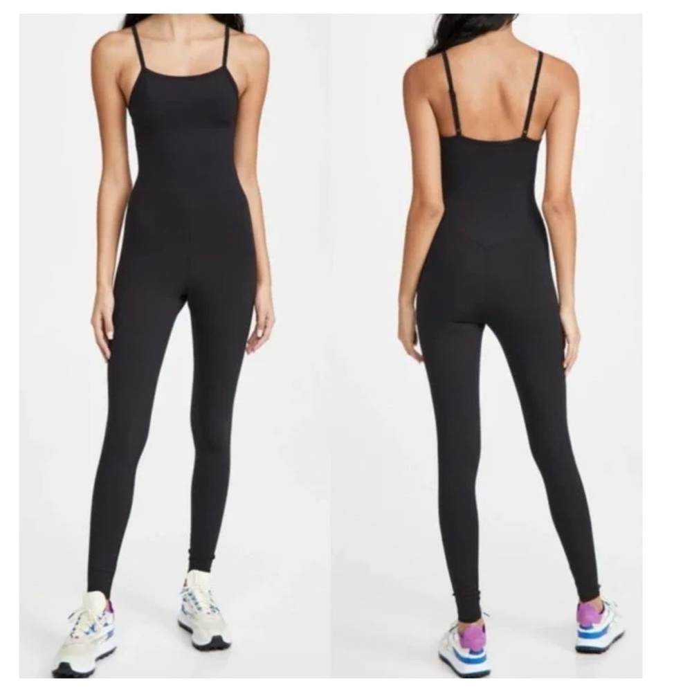 Girlfriend Collective Black Cami Jumpsuit S
